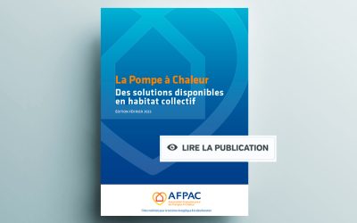 Nouveau guide “La pompe à chaleur – Des solutions disponibles en habitat collectif”