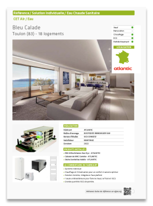 Résidentiel collectif – Bleu Calade