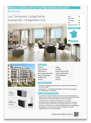 Résidentiel collectif – Les Terrasses Longchamp