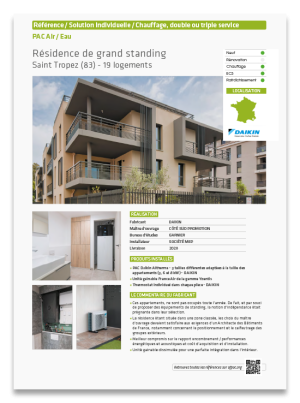 Résidentiel collectif – Saint-Tropez