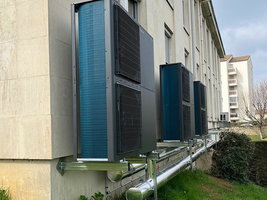 Un chauffage décarboné pour 1500 m² de bureaux à Niort